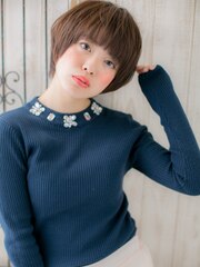 おおたかの森/髪質改善/フレンチカジュアル☆オン眉マッシュi