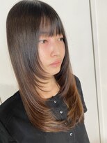 リアン ヘアー(Lien hair) フェミニンレイヤースタイル