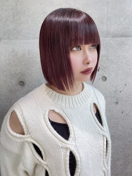 ロンドメリア 天神大名店(Lond Melia) ★小顔黒髪クラゲヘアーオリーブグレーココアベージュ髪質改善★