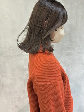 キチ(kichi.) [kichi.] ロブ×柔らかグレージュ