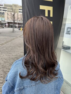 コワファースト 大分(COIFF1RST) ナチュラルグレージュカラー