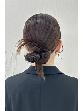 ヘアセットサロン サロンエイミー(salon aemii) タイトなカチモリヘア