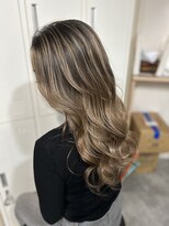 ラフ 難波店(LAFF) #黒髪#ボブルフ#ネビージュ#小顔#ワンレン