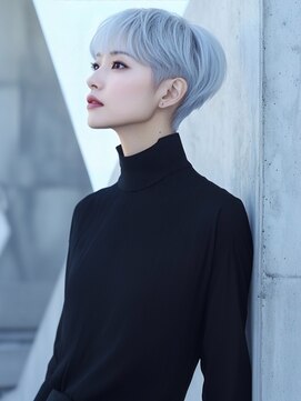 アルトリスト(Altruist Aging×HAIR&SPA) ☆イメチェンピンクベージュアンブレラカラー前髪クールショート