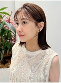 顔周りカット*後れ毛カット*ボブ*切りっぱなしボブ*結べるボブ