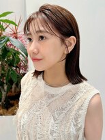 ケーツー あべのキューズモ－ル店(K-two) 顔周りカット*後れ毛カット*ボブ*切りっぱなしボブ*結べるボブ