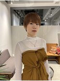 マッシュショートヘア