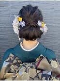 ☆成人式☆アップセット&着付け