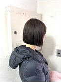 丸みボブ　美シルエットボブ