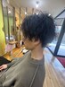 [メンズ簡単・オシャレヘア]カット+パーマ9900円