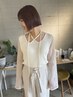 カット＋カラー＋トリートメント　￥17,500～  【２時間半】
