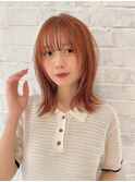 熊本 くびれボブ 顔まわりレイヤー 韓国風 髪質改善 Arisa.