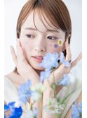 押し花ヘアメイク