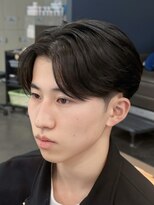 バース 梅田中崎町店(BIRTH)&nbsp;曲がる縮毛矯正 センターパート ニュアンスパーマ