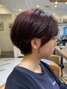 ロンド パルティール 大宮(Lond partir) イメチェン外ハネボブ美髪ワイドバングレイヤーショート/大宮