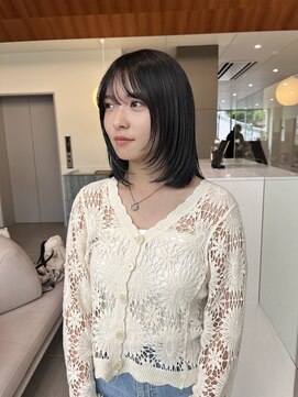 ローレンアオ(LOREN AO) ホワイトグレージュ/デジタルパーマ/チェリーブラウン/矢場町