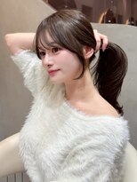 グロー オオミヤ アネックス 大宮(GLROW OMIYA ANNEX) 韓国ヘア 前髪 顔周り 縮毛矯正 髪質改善