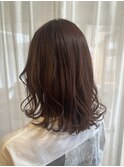 ピンクブラウンカラー♪