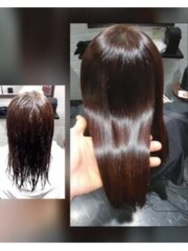 エイモアヘアサロン(A more hair salon) 【縮毛矯正】+【ダメージ修復トリートメント】