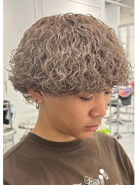 エース 豊橋店(Ace) 波巻きスパイラルパーマメンズマッシュツイストスパイラルパーマ