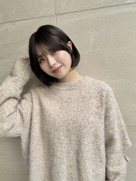 ハルキミナトジャパン 神戸(HARUKI MINATO japan) ボブ 20代30代40代ヘア 切りっぱなし 三ノ宮