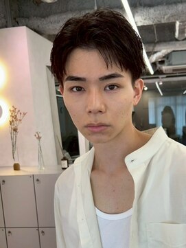 ポーチバイハニー オモテサンドウ(PORCH by HONEY omotesando) アップバングマッシュ/ツーブロック/ブルーブラック/刈り上げ2