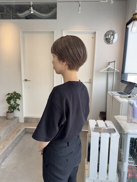 ロカ 表参道(loka) ハイトーンショート[表参道/ブリーチ/ハイライト]