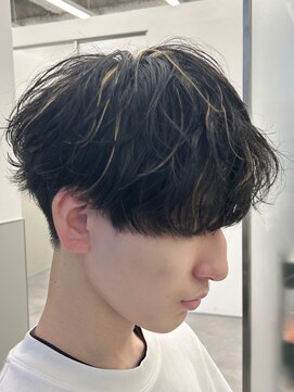 ゴウトゥデイシェアサロン 町田店(GO TODAY SHAiRE SALON) ナチュラルシャドウパーマ【町田メンズカット】