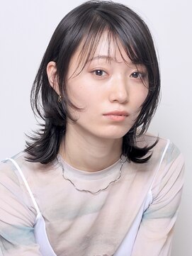 ピークアブー 銀座中央通り(PEEK-A-BOO) レイヤーカット顔周りイメチェン外ハネボブ