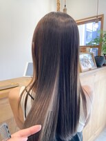 ルスカ(ruska)&nbsp;ruskaの髪質改善ストレートと透明感カラー