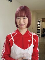 クオン 伊勢崎(QUON.) 暖色ボブ