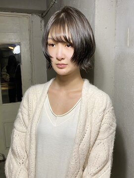 ロイジー(roijir) 表参道 roijir グレージュ × レイヤーボブ