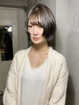 ロイジー(roijir) 表参道 roijir グレージュ × レイヤーボブ