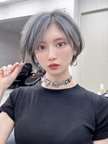 アスター 天神大名店(Aster) 小顔に見えるトレンドヘア/黒髪/オリーブグレー/ココアベージュ