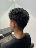 【リアルお客様スタイル】黒髪ツイストショート