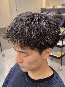 ビカムメンズヘアー 栄店(become men's hair) ルーズショートパーマ／大人メンズパーマ／名古屋