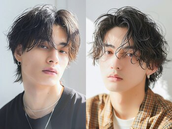 リベルテ グリット(Liberte Grit)の写真/トレンドのツイストスパイラルパーマで簡単に決まるモテ髪GET！初めてのパーマも安心【メンズ】