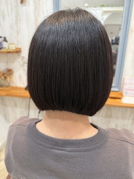 ルヴェール 茜部店(LeVert) いつみても綺麗なラインボブ♪