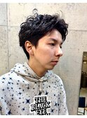 メンズパーマ癖毛風パーマニュアンスパーマシャドウパーマ