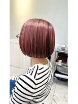 リディー(Lidee) Lideeお客様snapピンクなアンブレラボブ11.9