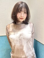 ロンド レイ 立川(Lond Ray) レイヤーボブ/ミルクティーベージュ/髪質改善/顔周り/立川