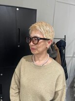 アトレ 福岡大名店(attrait)&nbsp;大人っぽいショートブラウン × 質感を活かしたカット