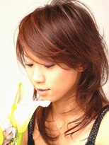 アゲハ プラス ヘア(ageha + hair)&nbsp;暖かな風に揺れる毛先が優しい 春のミディアムスタイル♪