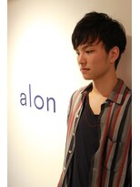 アロン(alon) かき上げ/ニュアンスマッシュ/サイドパート/韓国語マッシュ 