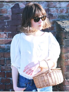 ローブ アオヤマ(LOAVE AOYAMA) 外国人風 / 　エフォートレス　ハイライトボブ