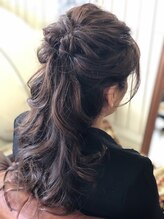 ヘアーメイク ガーデン(hair make GARDEN) ハーフアップ