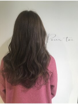 プールトワ(pour toi) 透明感♪ナチュラルショコラブラウン