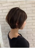 美シルエットボブ×ミルクティーベージュ＊くびれ可愛い