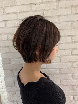 ロンド 表参道店(Lond) 美シルエットボブ×ミルクティーベージュ＊くびれ可愛い