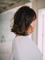 プロデュース 相模原店(Produce)&nbsp;前下がり★ナチュラルボブ★似合わせカット